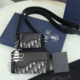 Many celebrities love this fake Dior Elite shoulder pouch with oblique CD logo 2gaca321uam