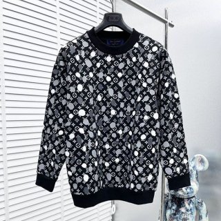 Very popular! Louis Vuitton x YK Yayoi Kusama dot monogram sweatshirt vuk48365