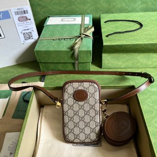 Gucci Interlocking G Mini Bag Replica gua09909
