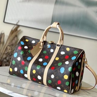 Very popular! Louis Vuitton limited collaboration fake Boston bag Keepall 45 M46377