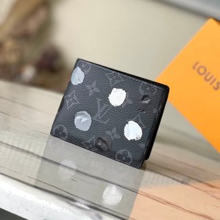 Louis Vuitton New Arrival ■ LV x YK Portefeuille Multiple Replica Bi-fold Wallet M81931