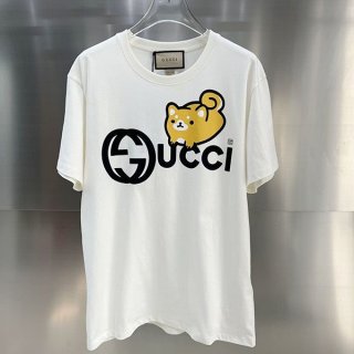 Immediate delivery Gucci x Kawaii fake cat print T-shirt guc74799