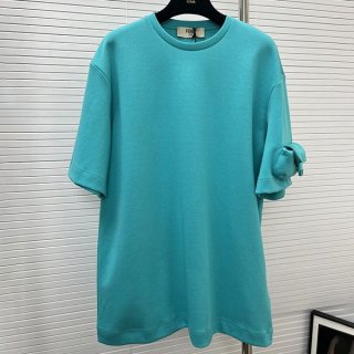 Fendi Baguette FF Buckle Cotton T-Shirt - Fake - FY1180AM77F