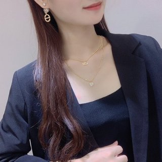 Very popular! Dior CD Navy pearl earrings replica dew62833