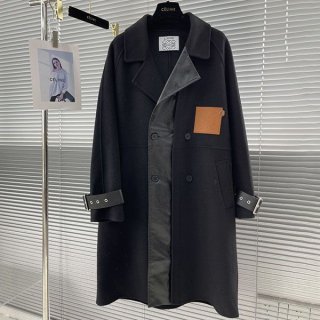 Perfect gift: Loewe Anagram Bicolor Replica Brest Coat lod64899
