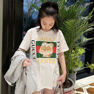 Very popular! Gucci Kawaii vintage logo print T-shirt copy guy35171