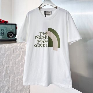 Secured Gucci North Face fake collaboration logo T-shirt guz02942