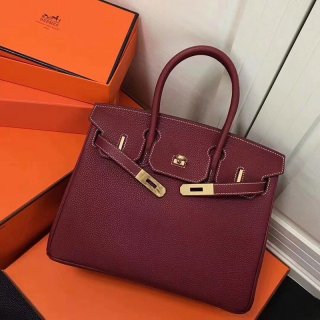 Very popular! Hermes Birkin replica Togo gold hardware ery28008