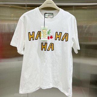 No. 1 in total sales! Gucci cherry cotton T-shirt replica gug98874