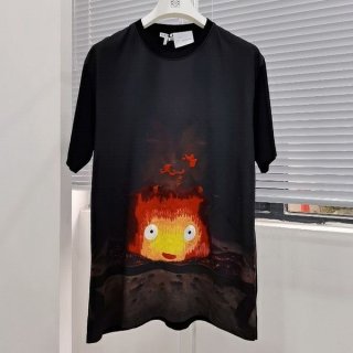 Hard to find Loewe Calcifer T-shirt replica crew neck loa34810