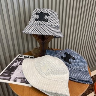 Attention ★ Celine Triomphe Bucket Hat Replica Cer88469