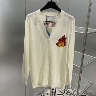 ★Japan!! Popular! Loewe x Howl's Moving Castle Replica Calcifer Cardigan SB44Y25X05