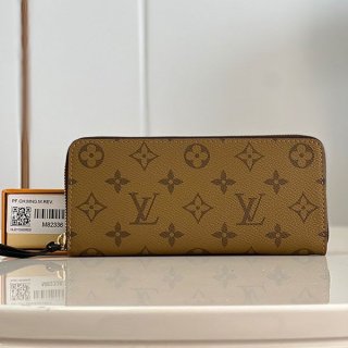 No.1 Popular Louis Vuitton Portefeuille Clemence Wallet Zipper Replica M82336