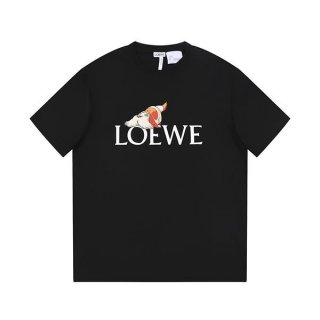 Rare Loewe x Howl's Moving Castle Calcifer Pocket T-Shirt Parody lov78981