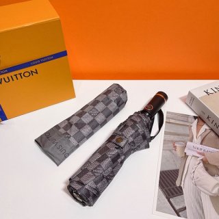 ★Popular in Japan! Louis Vuitton Folding Umbrella Fake Automatic Opening and Closing Parasol vub18602
