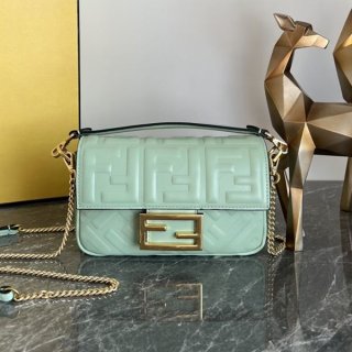 Easy to use Fendi Leather Baguette Large Fake Shoulder Bag feb60308