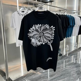 Louis Vuitton Psychedelic Flower T-shirt Replica Yayoi Kusama LV vur84140