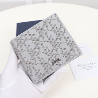 Dior Oblique Replica Bi-fold Wallet with Coin Case 2ESBC027VPD_H860