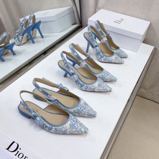 Hard to find Dior slingback pumps ★ Technical fabric replica det15963