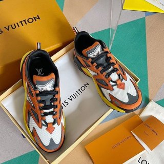 Louis Vuitton Sprint Monogram Sneakers Replica Tracked Shipping vua96257