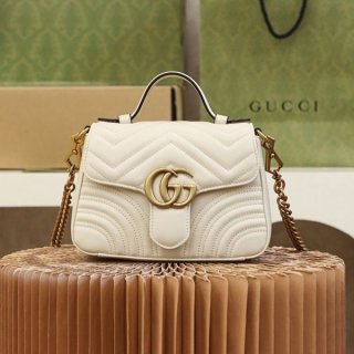 Attention ★ Gucci GG Marmont Mini Top Handle Bag Replica guu03634