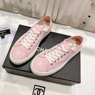 Perfect gift idea: Chanel sneakers replica suede, calfskin & tweed shp04936