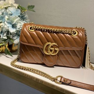☆Super popular☆Gucci GG Marmont Mini Shoulder Bag Replica 4467440OLFT2535