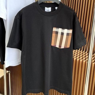 Stylish Burberry T-shirt replica in black Bav82820