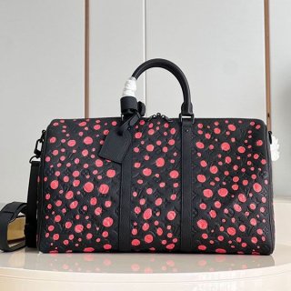 Louis Vuitton x Yayoi Kusama collaboration Keepall replica Bandouliere 50 M21674 vud28657
