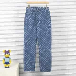 Louis Vuitton Monogram Denim Mom Jeans Replica vus47710