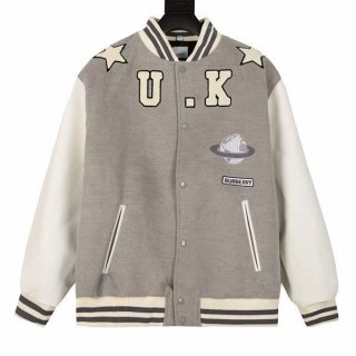 Classic Burberry Varsity Leather Jacket Replica Baw95890