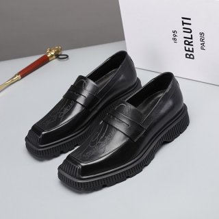 Berluti Leather Oxford Replica beo35636