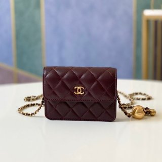 Chanel Matelasse Shoulder Bag Replica Red shj59646