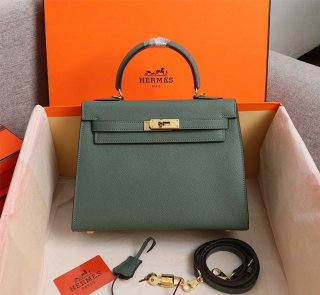 The popular classic Hermes Kelly 28 Etoupe handbag replica he26003