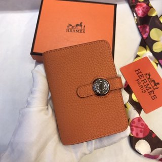 Hermes Dogon Card Holder Replica Calfskin HE19041