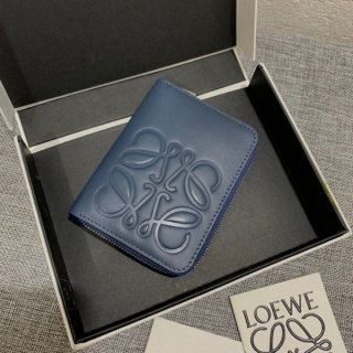 Hard to find fake Loewe wallet brand card zip wallet lop55957