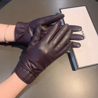 Hard to find Chanel leather gloves replica shg26972