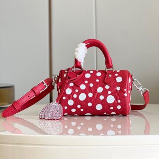 Louis Vuitton x Yayoi Kusama LV x YK Nano Speedy Replica vuc45084