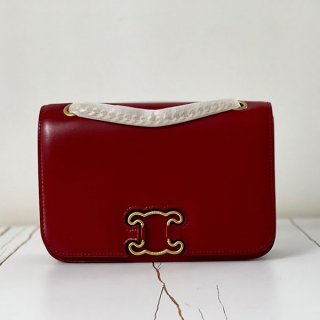 Celine Triomphe Frame Chain Shoulder Bag Replica Cef83293