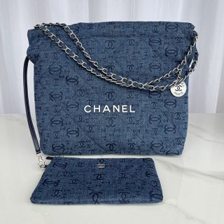 Reserved Chanel 22 Large Handbag Replica Calfskin SHN65258