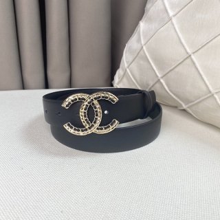 First come, first served? Chanel☆Adult Luxury Belt Calfskin 3.0cm shj54110