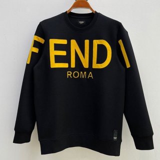 Rare color Fendi cotton jersey sweatshirt replica fek50353