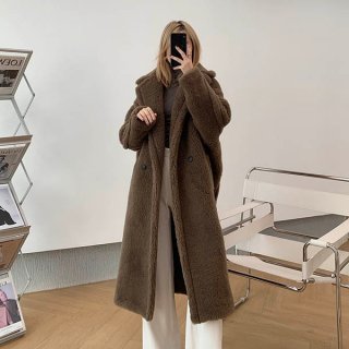Very popular!! New color Max Mara TEDDY Teddy Bear fake Icon Coat maw64955