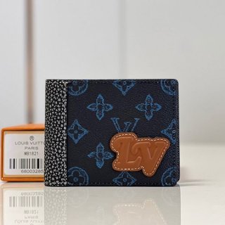 The hottest topic! Louis Vuitton replica ☆ Portefeuille Slender folding wallet M81821