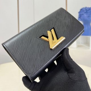 Extremely rare! Louis Vuitton Portefeuille Twist Epi replica long wallet vun95071