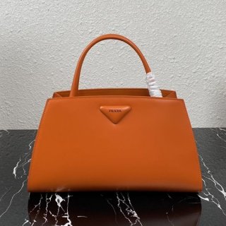 Very popular: Prada brushed leather handbag replica pud68184