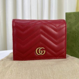 Recommended Gucci Replica GG Marmont Card Case Wallet gue62315