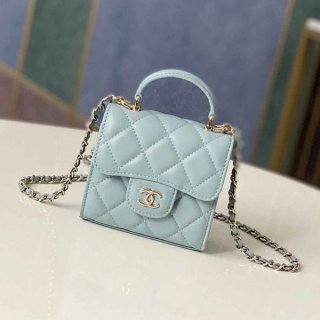 Secured Chanel Chain Clutch Enamel Mini Bag Replica shp51706