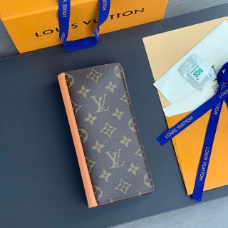 SS21 New Arrivals★Louis Vuitton Long Wallet Copy Bi-fold Wallet★Portefeuille Brazza NM Monogram M69029
