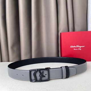 Hard to find Ferragamo SF buckle reversible belt replica fey07156